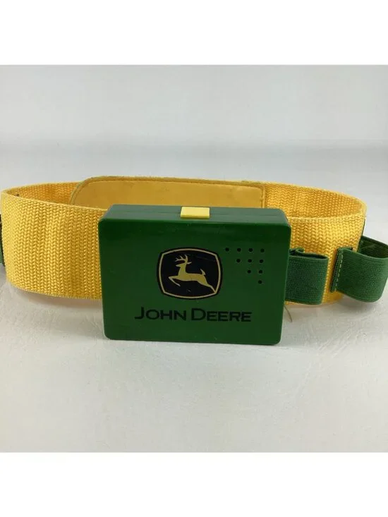 John Deere Deluxe Talking Tool Belt Kids Toys Hammer Tape Measure Pretend Play - Picture 8 of 8